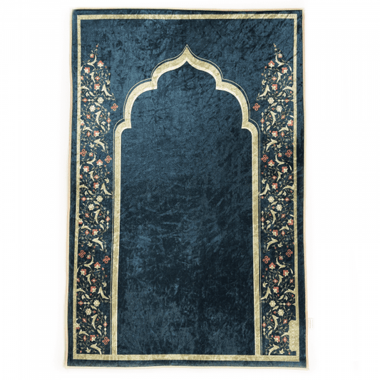 Sabella Collection Black Adults Prayer Mat