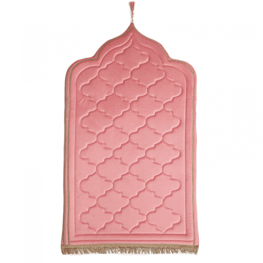 Adults Pink Prayer Mat with Diamond Design (Large)