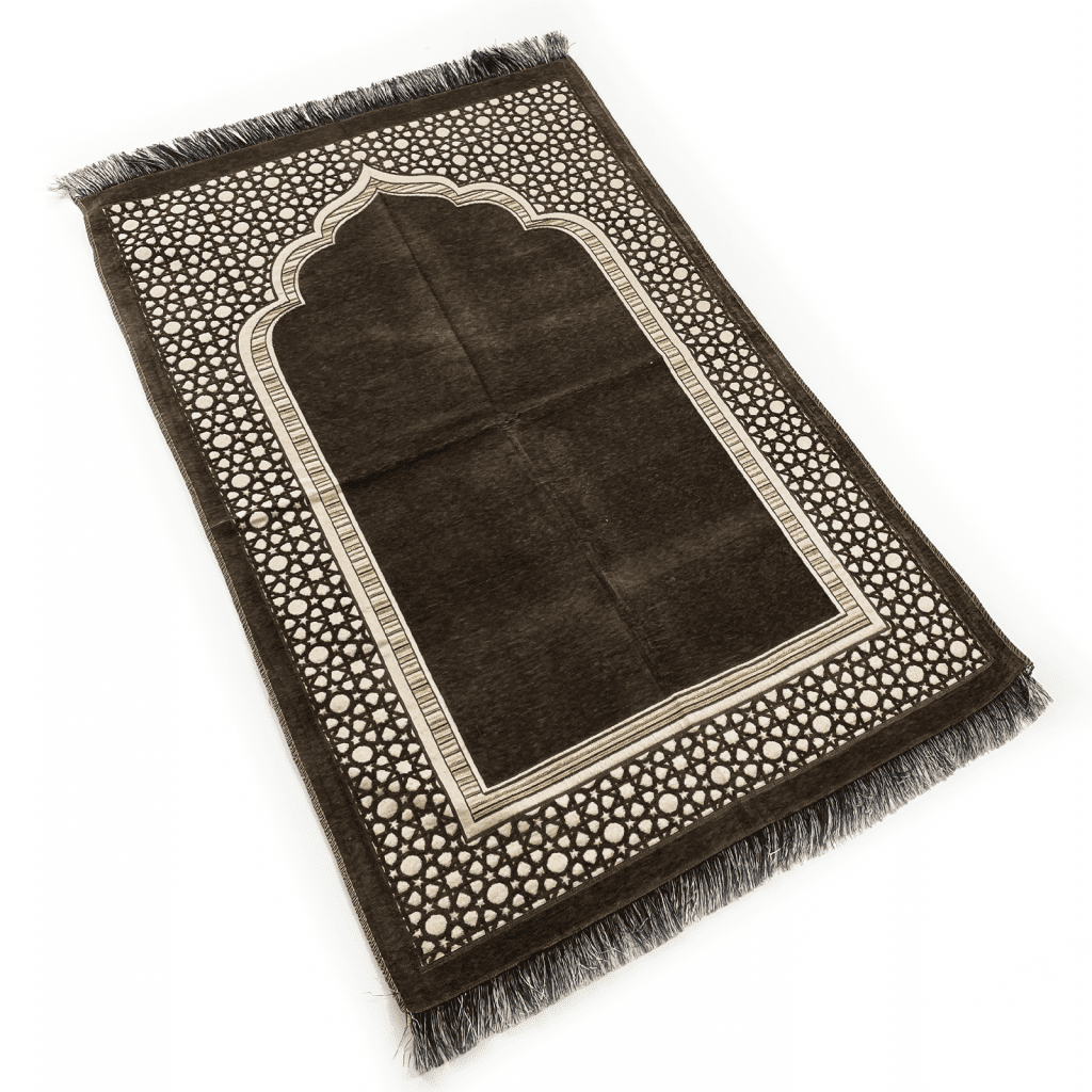 Adults Dark Brown Travel Prayer Mat