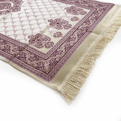 Purple Elegant Collection Prayer Mat