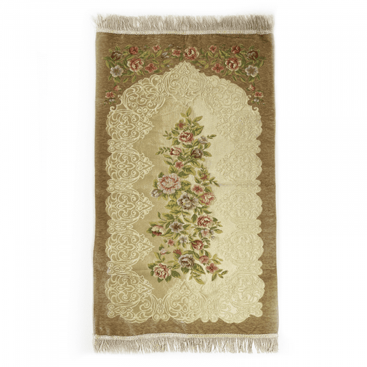 Gold Elegant Collection Prayer Mat