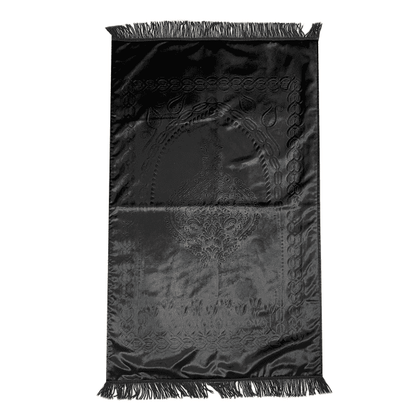 Platinum Elegant Black Prayer Mat