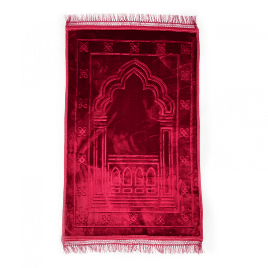 Adults Large Maroon Padded Prayer Mat