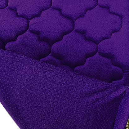 Kids Purple Prayer Mat with Diamond Design