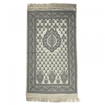 Elegant Collection Prayer Mat Grey