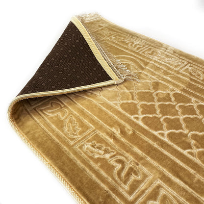 Adults Large Beige Padded Prayer Mat