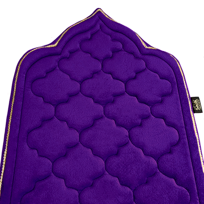 Kids Purple Prayer Mat with Diamond Design