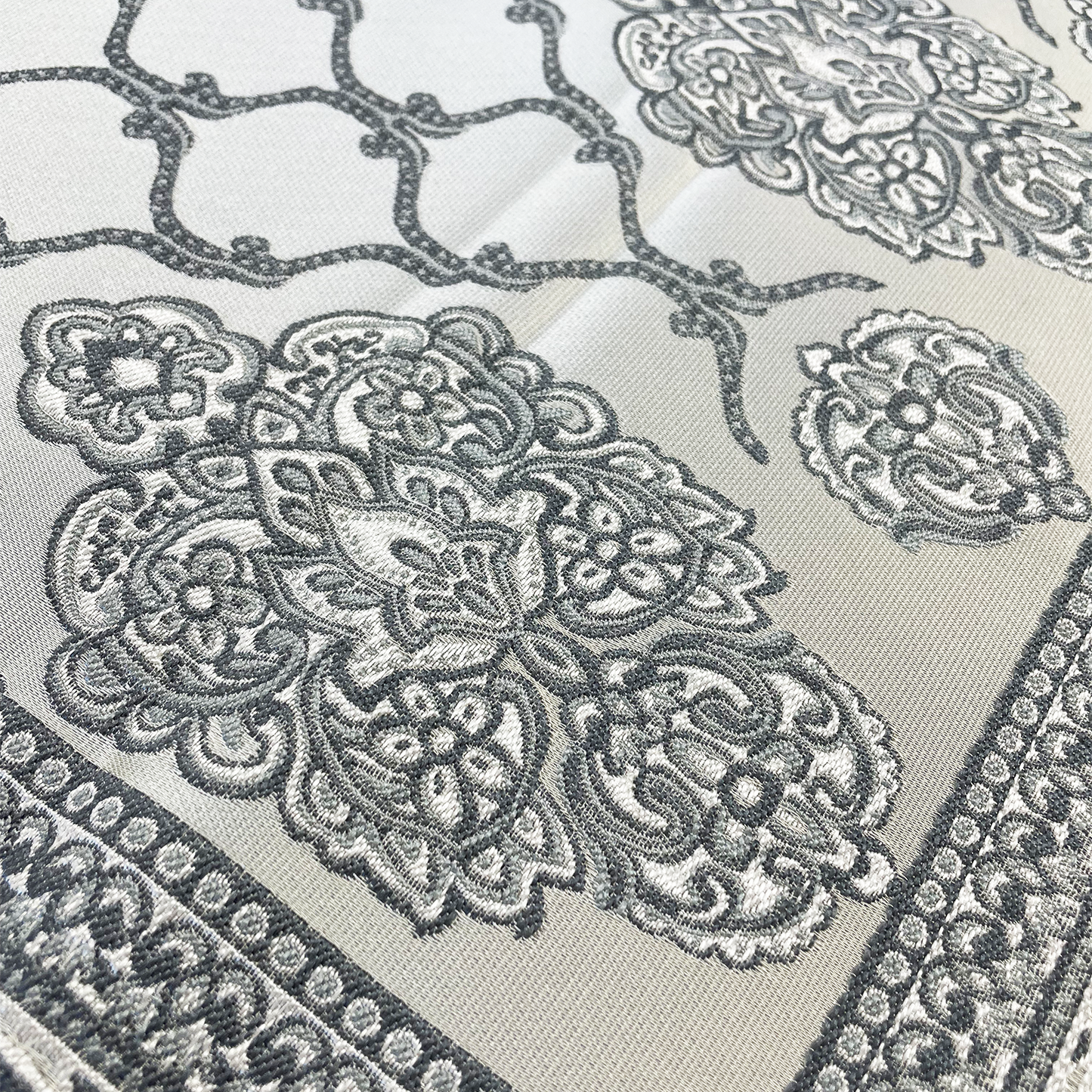 Elegant Collection Prayer Mat Grey