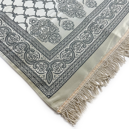 Elegant Collection Prayer Mat Grey