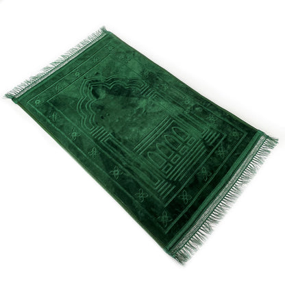 Adults Large Green Padded Prayer Mat