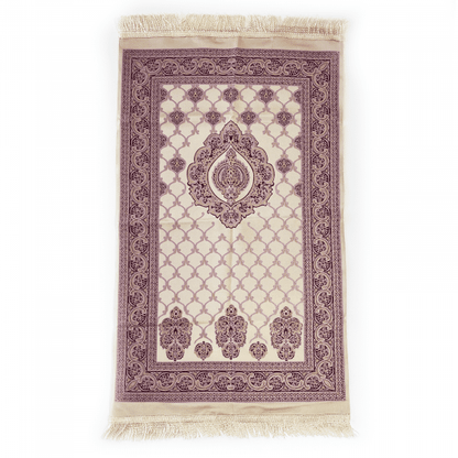 Purple Elegant Collection Prayer Mat