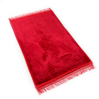 Adults Large Red Padded Prayer Mat