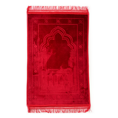 Adults Large Red Padded Prayer Mat