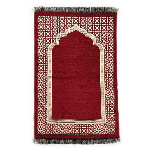 Adults Red Travel Prayer Mat