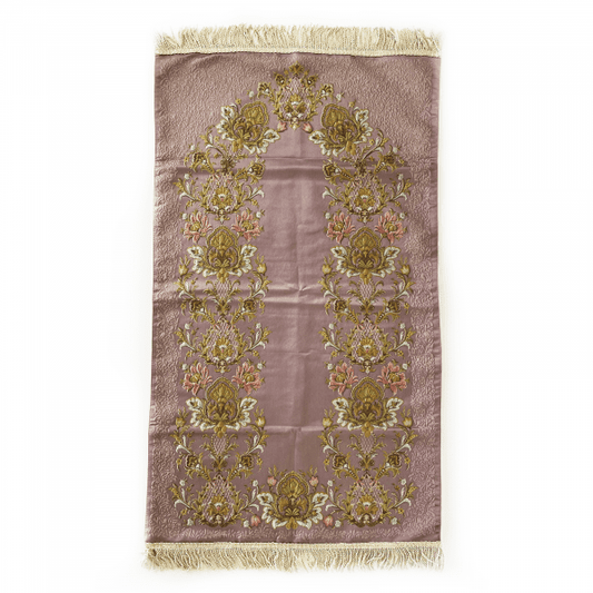 Adults Purple Floral Prayer Mat